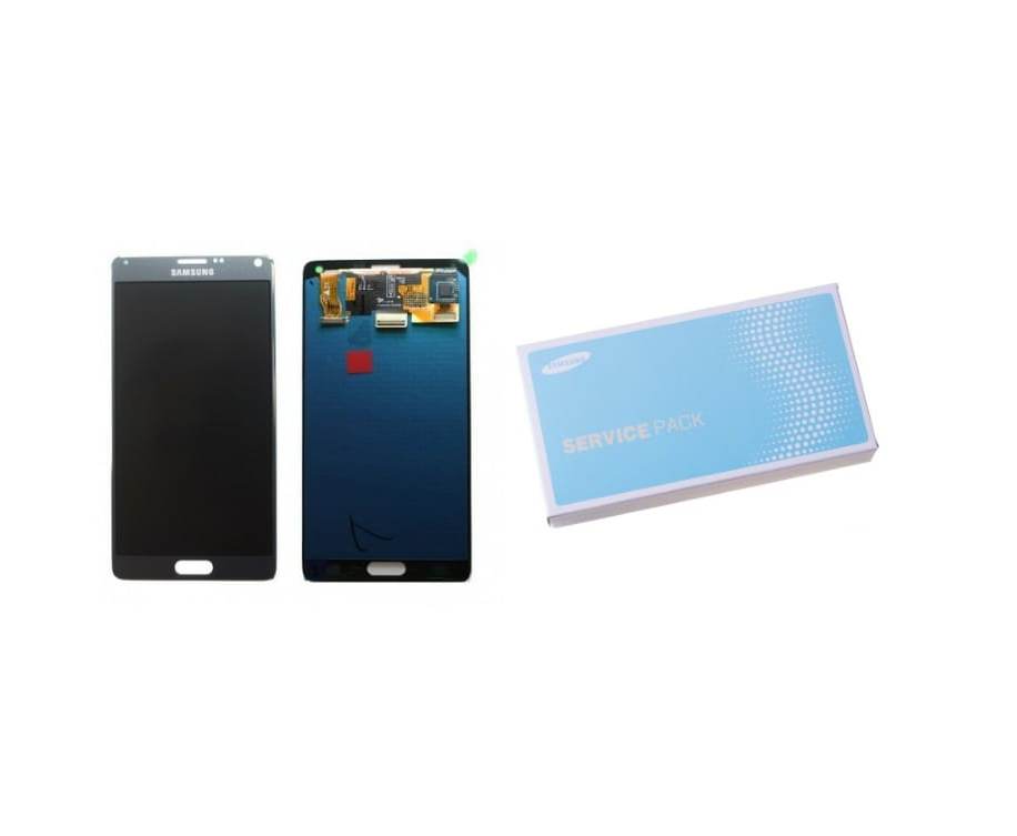 LCD DISPLAY + TOUCH ORIGINALE SERVICE PACK SAMSUNG GALAXY NOTE 4 SM-N910F BLACK