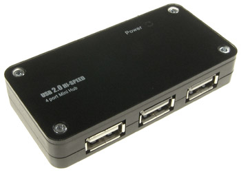 HUB USB HI-SPEED 4 PORTE PASSIVO