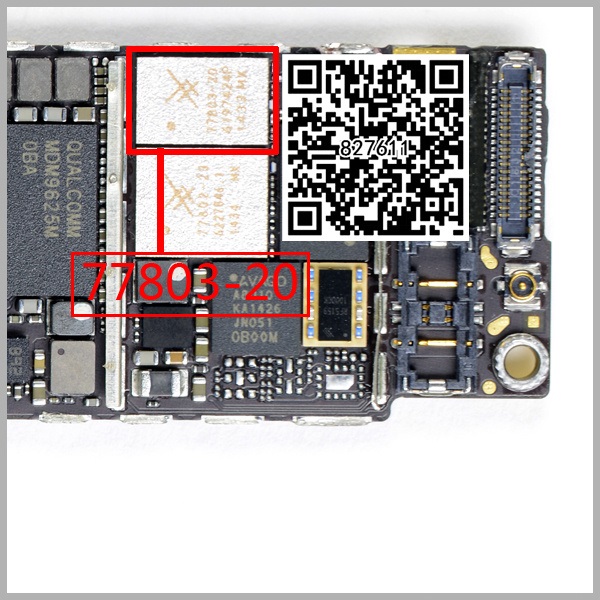 POWER AMPLIFIER IC 77803-20 FINALE ANTENNA APPLE IPHONE 6G 