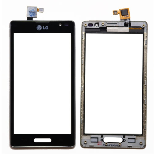 TOUCH SCREEN + FRAME COMPATIBILE LG OPTIMUS L9 P760 BLACK