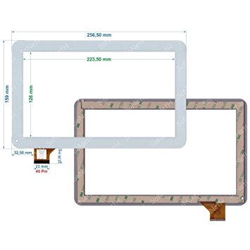 TOUCH SCREEN 10 MEDIACOM SMART PAD M-MP1S2B3G