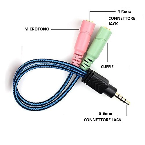 Sdoppiatore Jack 3,5 Mm Per Cuffie E Microfono: Parla E Ascolta, Finalmente Insieme!