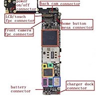 KIT CONNETTORI A SCHEDA MADRE IPHONE 6S