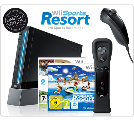 CONSOLE NINTENDO WII SPORT + WII RESORT 